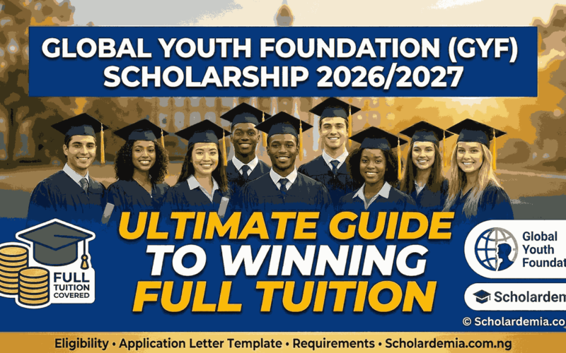 Global Youth Foundation (GYF) Scholarship 2026/2027: The Ultimate Guide to Winning Full Tuition