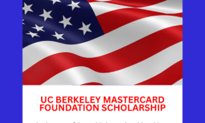 UC Berkeley Mastercard Foundation Scholarship 2026 (Fully Funded)