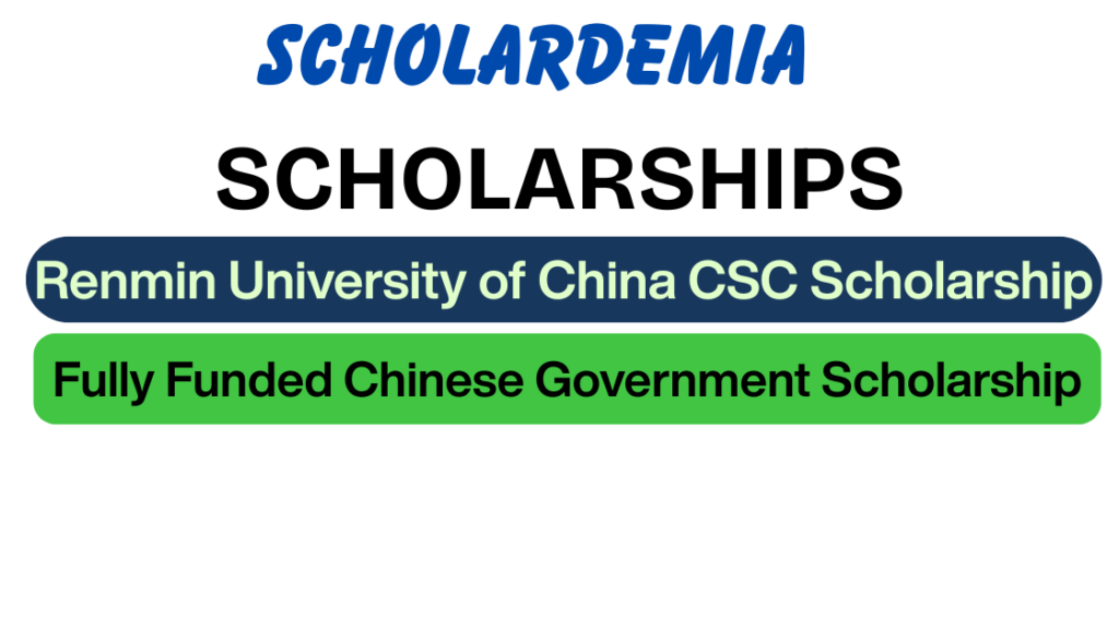 Renmin University of China CSC Scholarship