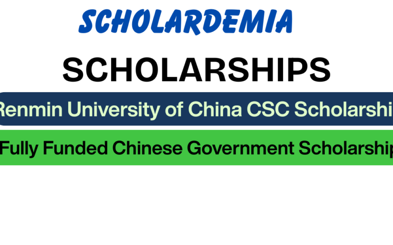 Renmin University of China CSC Scholarship