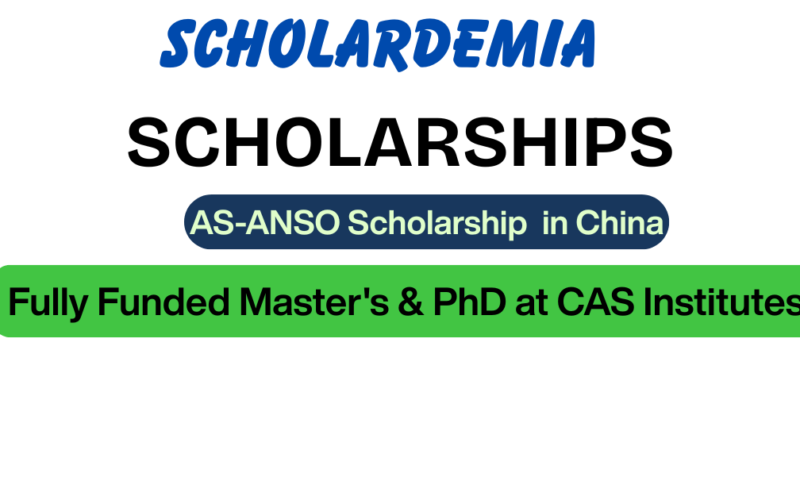 CAS-ANSO Scholarship 2027 in China: Fully Funded Master's & PhD at CAS Institutes