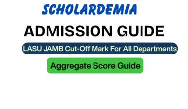 LASU JAMB Cut-Off Mark For All Departments & Aggregate Score Guide