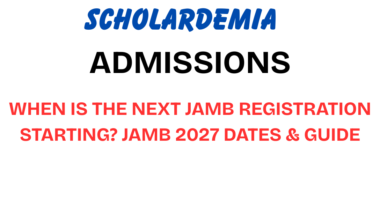 When Is the Next JAMB Registration Starting? JAMB 2027 Dates & Guide