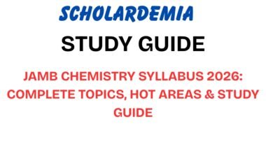 JAMB Chemistry Syllabus 2026: Complete Topics, Hot Areas & Study Guide