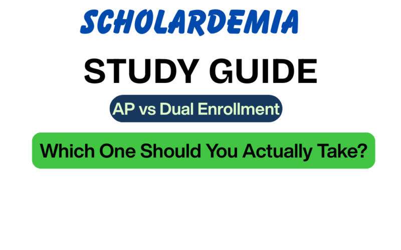 AP vs Dual Enrollment: Which One Should You Actually Take?