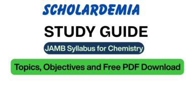 JAMB Syllabus 2027 Download