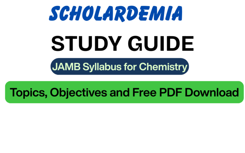 JAMB Syllabus 2027 Download