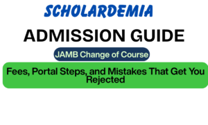 JAMB Change of Course 2026: Fees, Portal Steps, and Mistakes That Get You Rejected