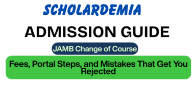JAMB Change of Course 2026: Fees, Portal Steps, and Mistakes That Get You Rejected