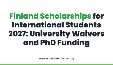 Finland Scholarships for International Students 2027: University Waivers and PhD Funding