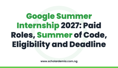 Google Summer Internship 2027: Paid Roles, Summer of Code, Eligibility and Deadline