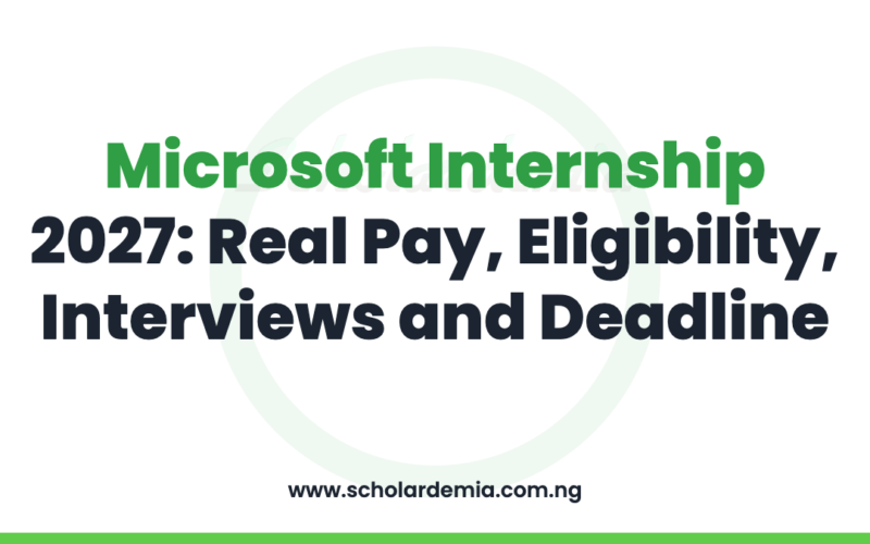 Microsoft Internship 2027: Real Pay, Eligibility, Interviews and Deadline