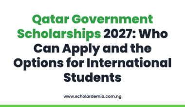Qatar Government Scholarships 2027: Who Can Apply and the Options for International Students