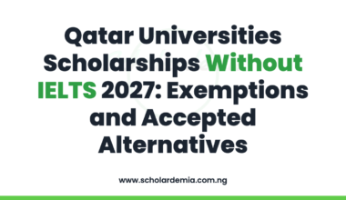 Qatar Universities Scholarships Without IELTS 2027: Exemptions and Accepted Alternatives