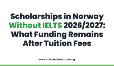Scholarships in Norway Without IELTS 2026/2027: What Funding Remains After Tuition Fees