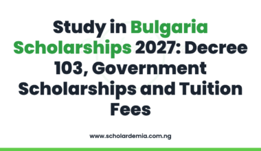 Study in Bulgaria Scholarships 2027: Decree 103, Government Scholarships and Tuition Fees