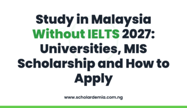 Study in Malaysia Without IELTS 2027: Universities, MIS Scholarship and How to Apply