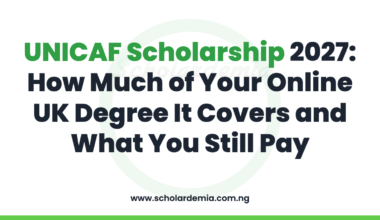 UNICAF Scholarship 2027: How Much of Your Online UK Degree It Covers and What You Still Pay