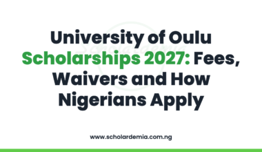 University of Oulu Scholarships 2027: Fees, Waivers and How Nigerians Apply